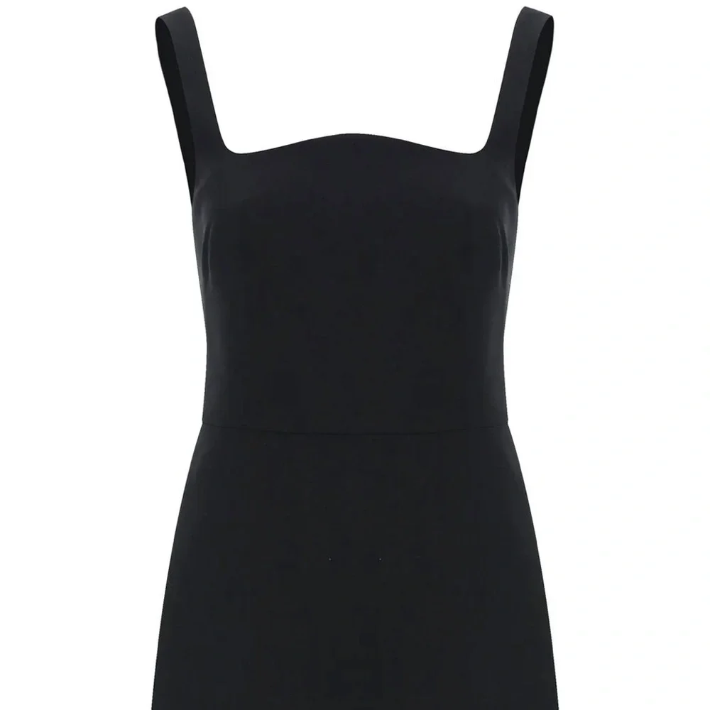 🖤SOLD🖤 Valentino Garavani Crepe Couture Fit & Flare Dress NERO, Size 6 US - Picture 16 of 16